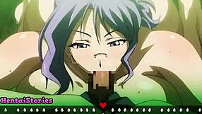 mika gives her first blowjob with facial in gameplay