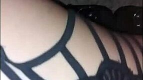 Blonde Mature Uses Bondage Board For Big Black Cock Doggystyle