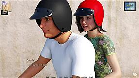 Commented gameplay of Sunshine love 187 adult anime