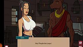 hg queens brothel girl creates group blowjob slut