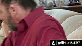 wife's teen girl chloe temple enjoys exhibitionist roleplay, fucking missionary in front of voyeur husband