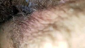 my girlfriend calls me on the phone for a hairy creampie with her big black cock friend