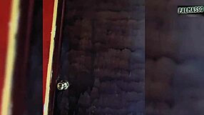 Spying on a whore in action at a local hotel room