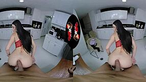 Beautiful Latina with Perfect Body and Big Tits Fucking in VR Reality