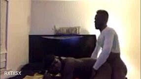 muscle bodybuilder beats black booty bareback in gay hardcore