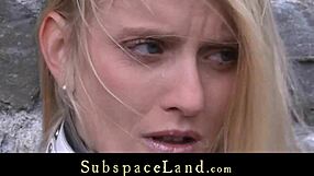 Mean Masters Torments His Slaves Into A Desert Castle With BDSM.