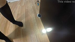 Violet Coxxx undergoes rough POV casting