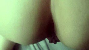 fucked hard doggystyle with cum on her ass