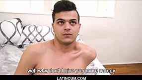 Straight Latino Jock Says, 'Fuck My Ass For Cash'