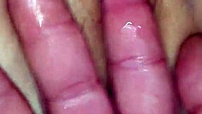 asian amateur cums hard from finger fucking her wet pussy