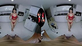 لاتينية جميلة بجسم مثالي وثديين كبار تنيك في واقع افتراضي