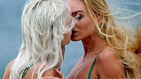BLONDE BEAUTIES NANCY & EVA GET NAUGHTY AT WORK!