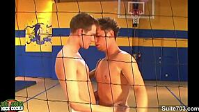 ultra sexy jocks pounding each other hard