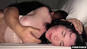 Busty petite teen turns 19 and gets fucked