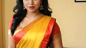 Step-sister’s big tits and skill with a blowjob make for a hot scene in this Indian porn story