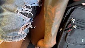 Is this tattooed teen ready for intense assfucking in lingerie?