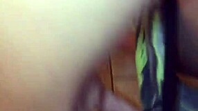 Pissing in underwear and rubbing blue soap on the genitals