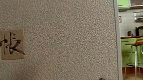 Detailed Scene of Redhead Porn Doll Engaging in Kitchen Sex and Blowjob in Video Scene 1