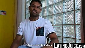 Damian Moreno's Telescope Probes Lucas Perez's Meaty Ass Hole