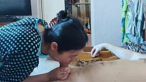 A Korean girl and her neighbor share an intimate encounter.