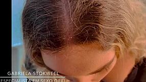 i cum on gabriela stokweel's big tits in orgy