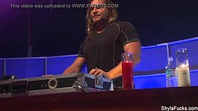 shyla stylez in a hot threesome with blonde and group