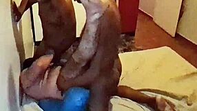 Massive 26cm Cock Enters Big Bear Daddy in Gay Orgy