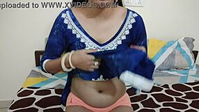 He leaves her with big cock for deepthroat fun