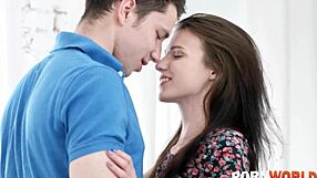 i can't believe nelya takes that massive cock in her tight pussy