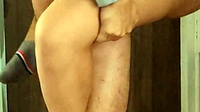 my dad's best friend visits, so i suck his big cock until it drips