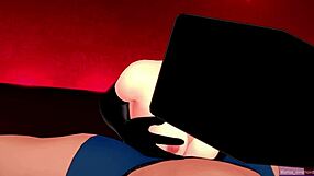 Girlfriend in fishnets ready to fuck before bed