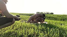 fucking hard with a skinny russian blonde teen in backstage backroom blowjob action