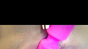 Detailed View of Clean Pussy During Intense Masturbation Session