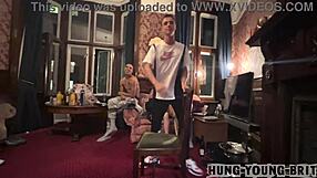 Hot Guys Teach Welsh While Sucking Huge Bareback Cocks