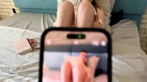 stepson helps stepmom with her book