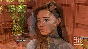 Beautiful anime game with big boobed women and anal sex
