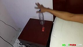 i satisfied myself with a plastic water bottle when alone