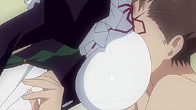 Ladies compete against butlers in fun scenes.