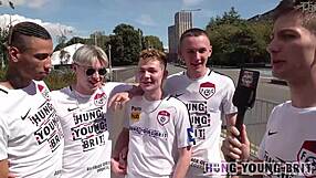 Hot Guys Teach Welsh While Sucking Huge Bareback Cocks