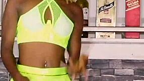 2023 Trending Video of Horny Debby Stripes and Rock.