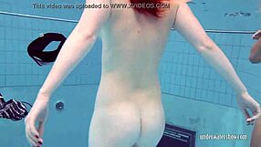 Russian Babes Katrin And Lucy Bathe In Bikini Underwater