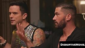 Wow, Johnny Ford and Michael Boston in a wild bareback orgy! 🔥