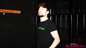 Threesome Fucks Hard In Prison Cell