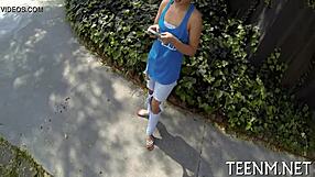 Dani Desire suggests wet blowjob in POV