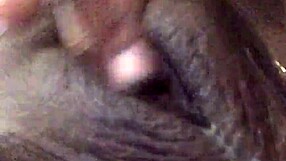 Horny teen intensely fingers wet pussy leading to creampie.