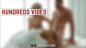 Young petite 18+ woman has pussy eaten in bed