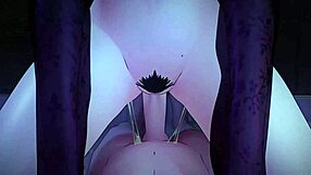 Milf femdom takes virgin's V-card in POV creampie.