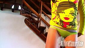 Cute Carla Intensely Fingers Her Natural Tits