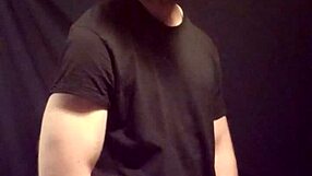 Gay Man Jerking Off His Big Cock