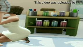 brunette teen sucking teacher cock at lunch time in cartoon anime